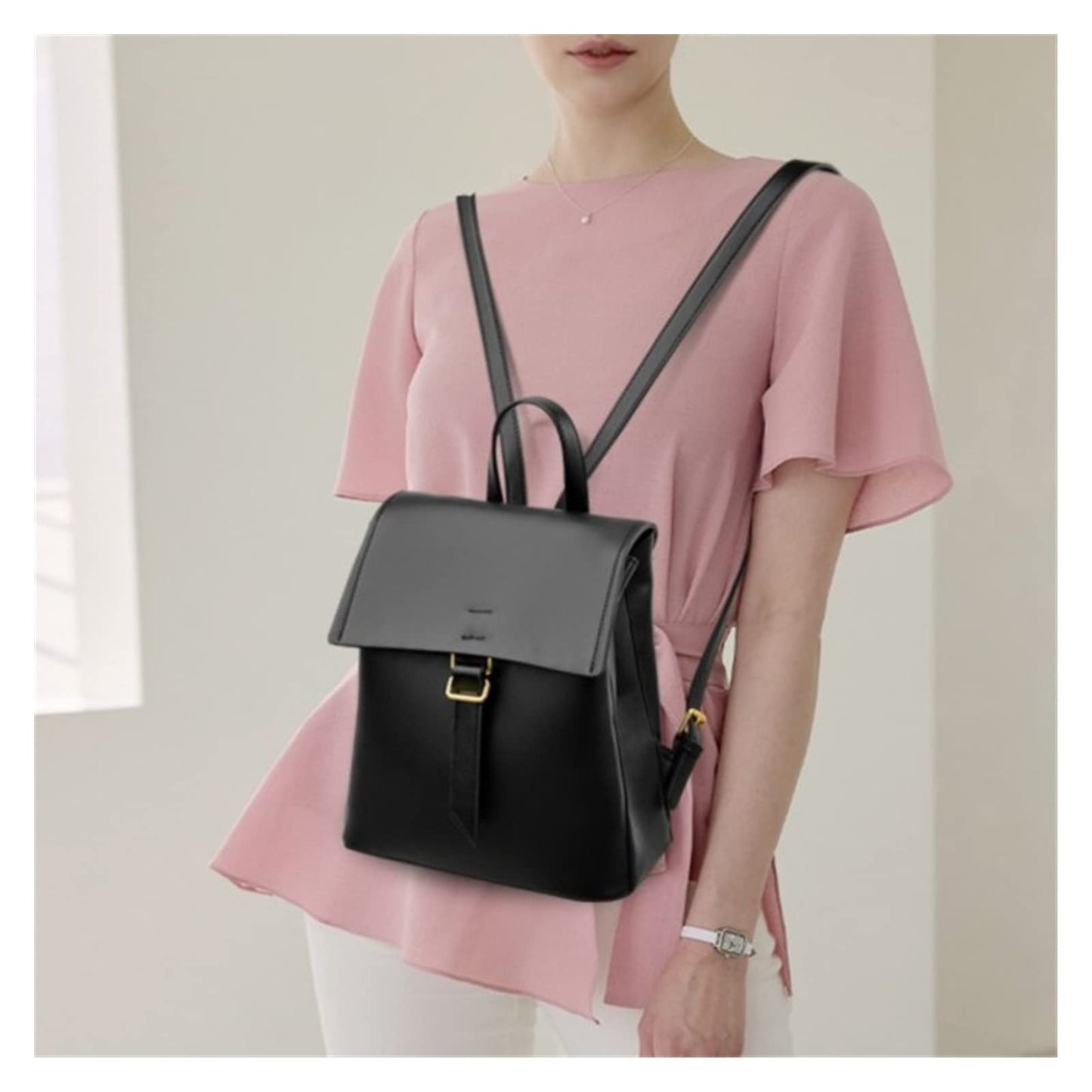Dollcini Rucsac damă – Piele ecologică premium, cu bretele reglabile, elegant