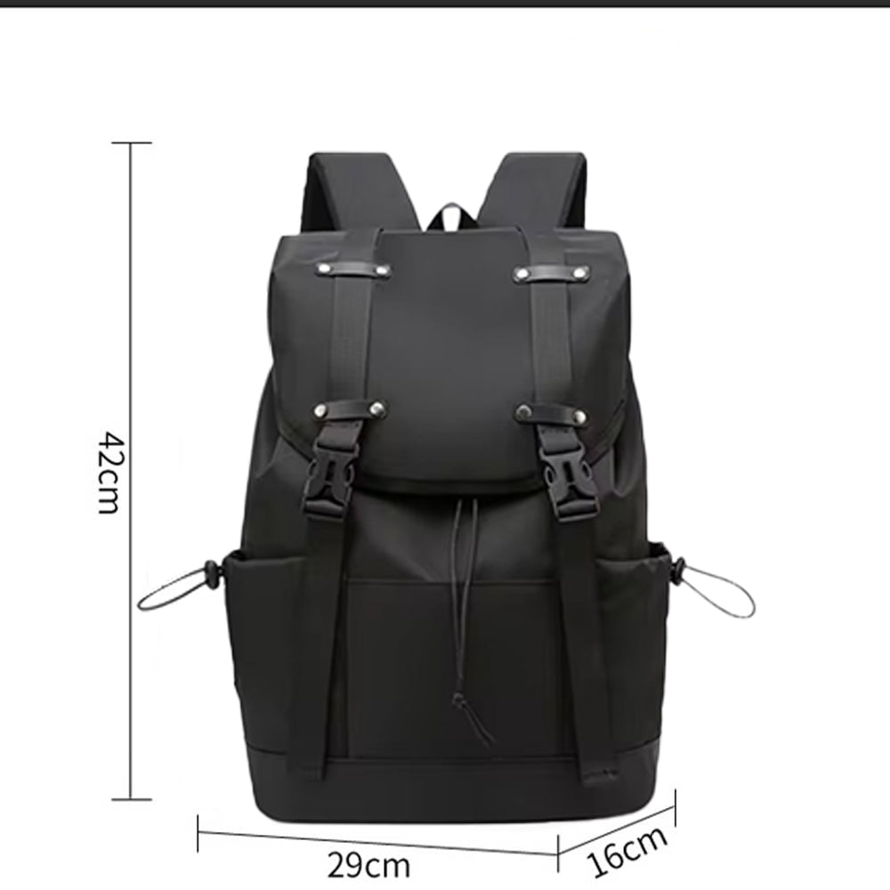 Dollcini, rucsac elegant pentru bărbați, impermeabil, rezistent la zgârieturi, pentru școală, multifuncțional