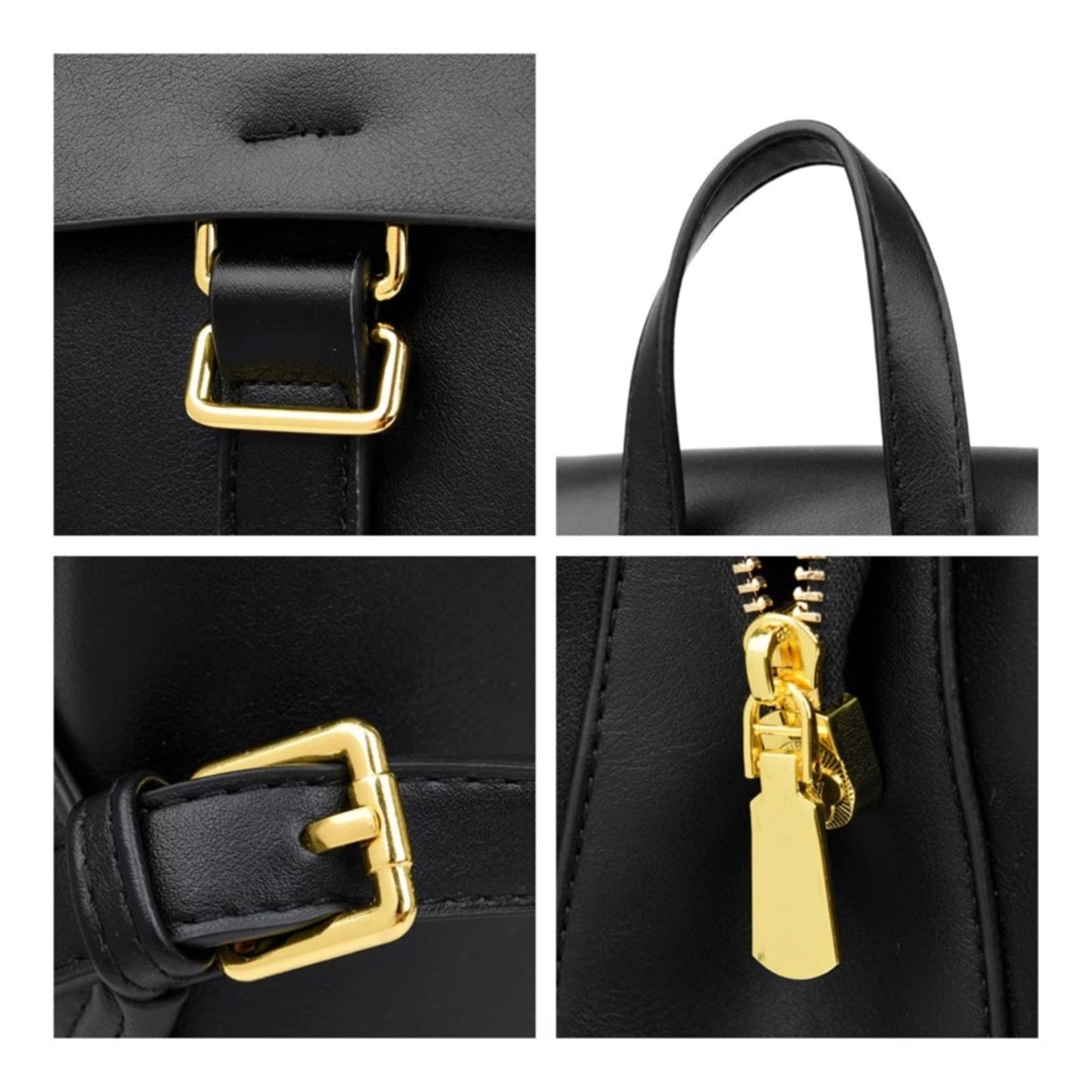 Dollcini Rucsac damă – Piele ecologică premium, cu bretele reglabile, elegant