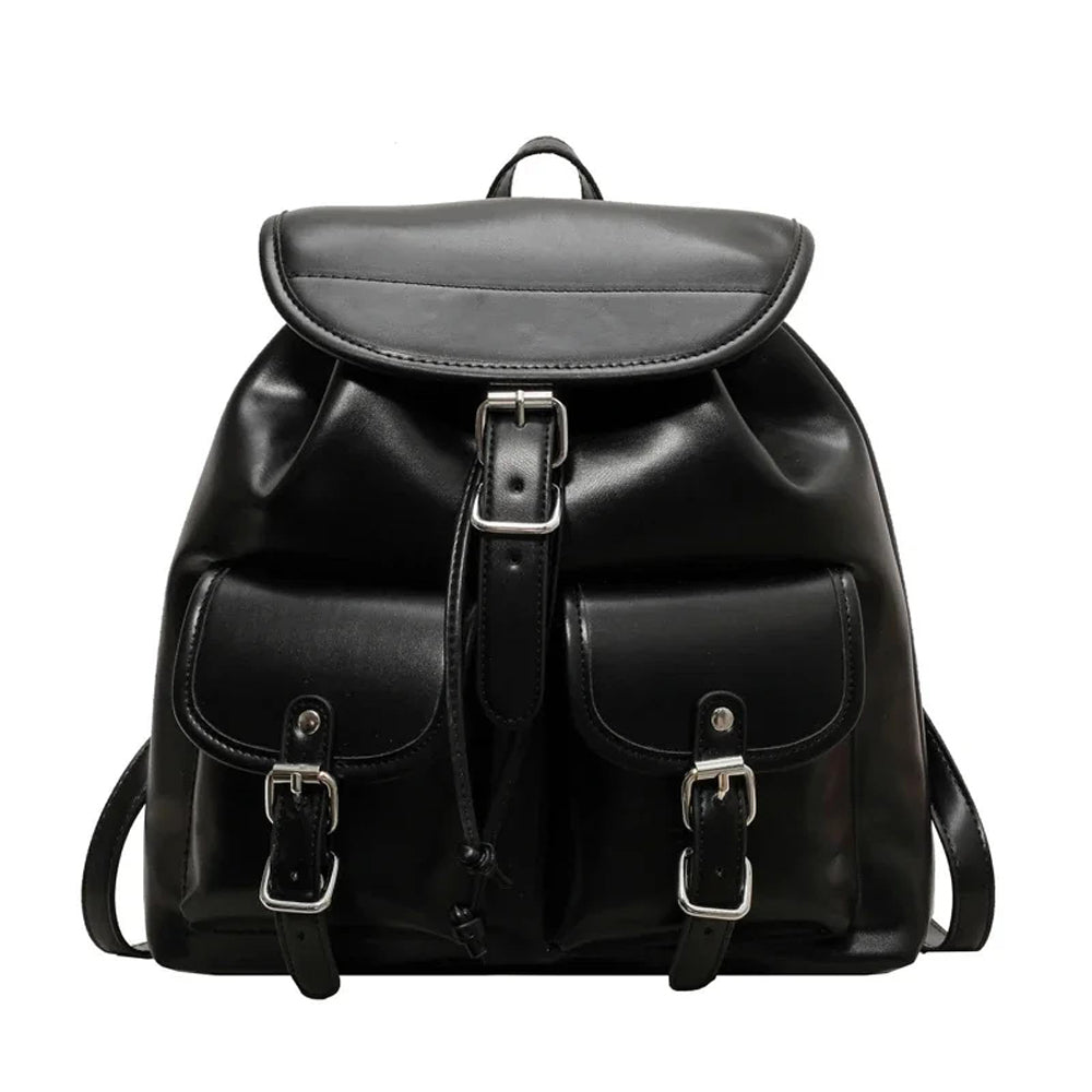 Dollcini, rucsac casual din piele PU, rucsac vintage pentru femei, elegant și practic