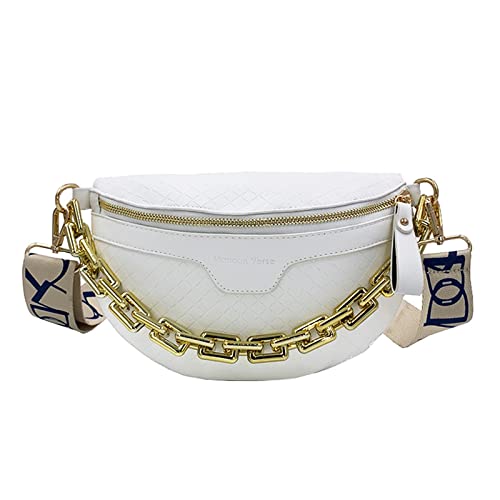 Geantă de umăr elegantă Dollcini din piele PU neagră – Geantă mini crossbody cu curea aurie pentru femei, Culori multiple