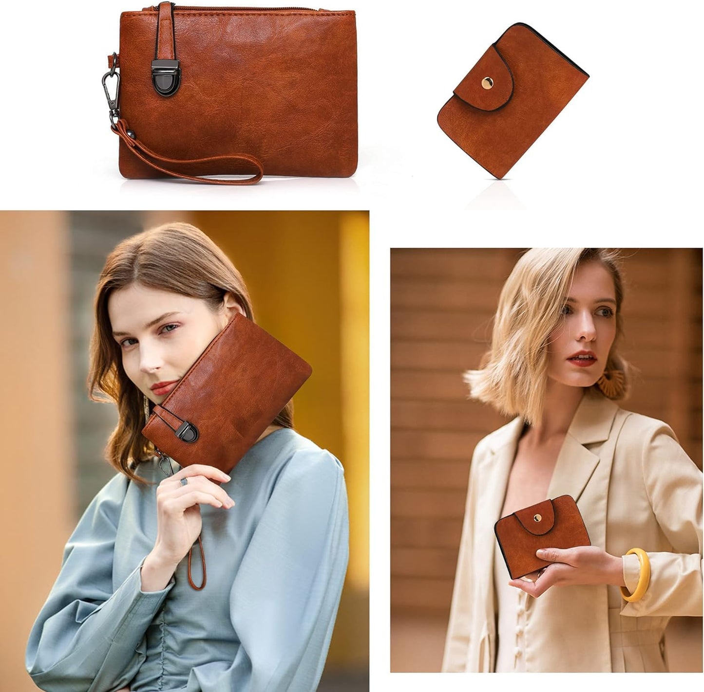 Dollcini, Genți de damă rucsac cruce geantă de umăr de damă geantă din piele PU impermeabilă geantă elegantă, trei culori
