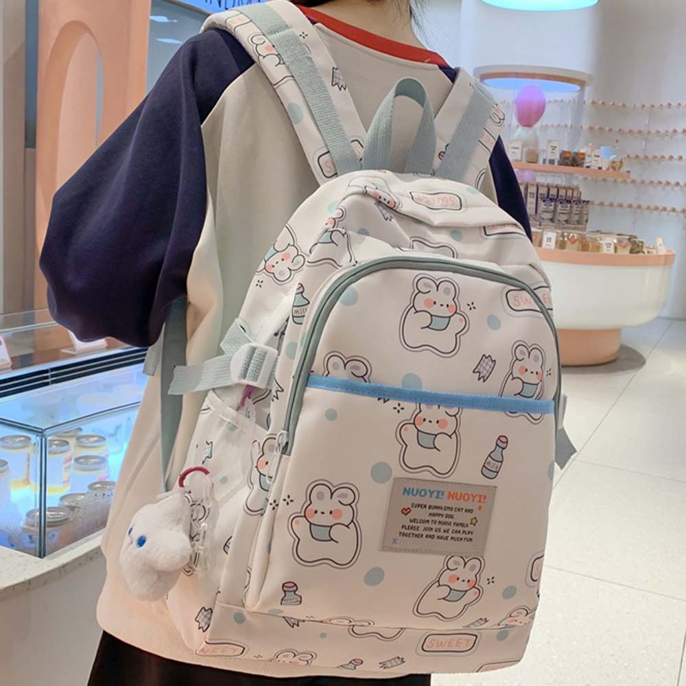 Dollcini, ghiozdan elegant, rucsac rezistent, imprimeu animal, ușor, durabil, practic