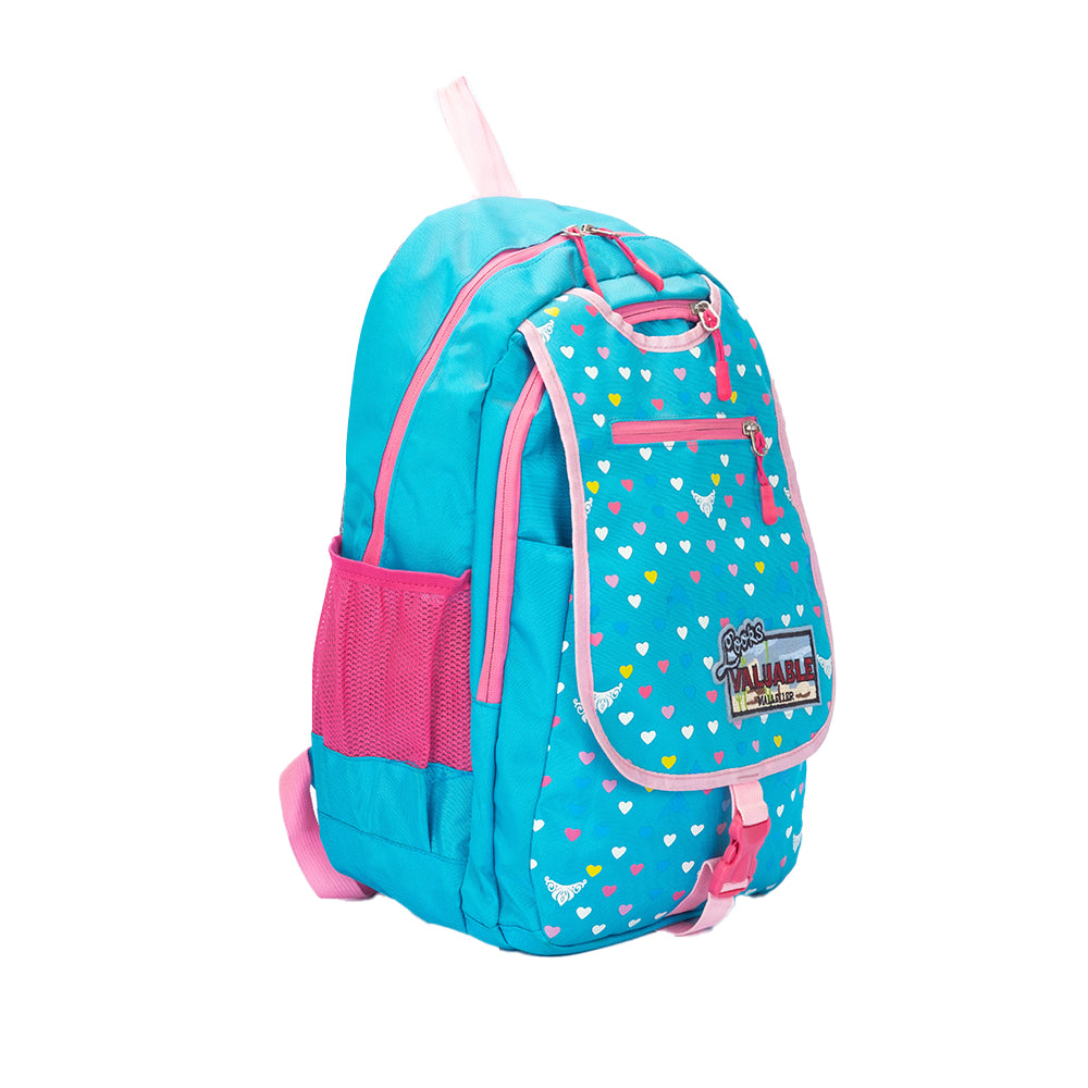 Rucsac Dollcini impermeabil la modă pentru studenți – Ghiozdan școlar ergonomic, spațios și elegant, Vivid