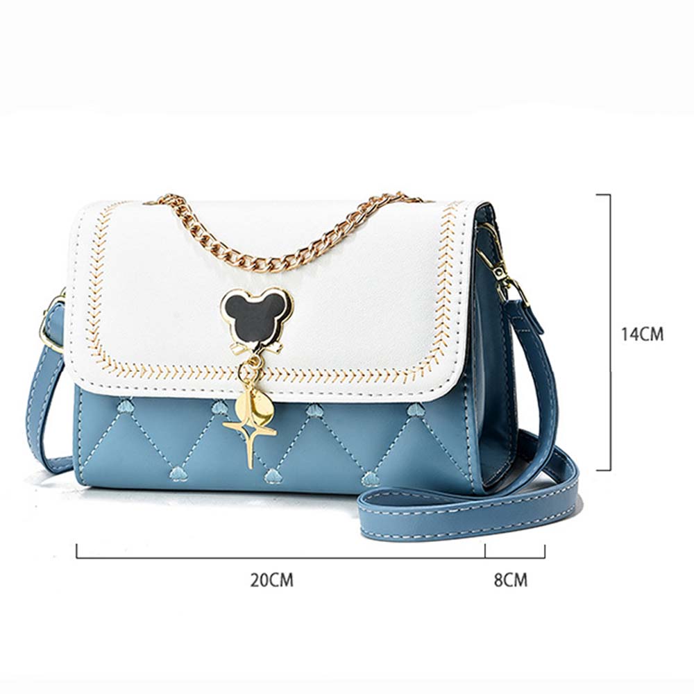 Dollcini Geantă Crossbody de damă din piele ecologică rezistentă la apă – cu compartiment antifurt