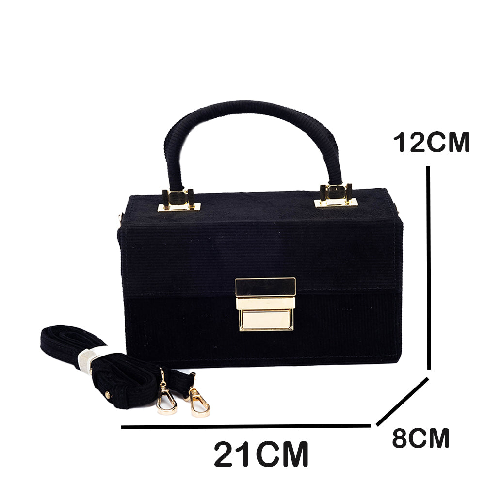 Dollcini Geantă Mini de Umăr Antifurt – Geantă de Telefon pentru Femei din Catifea Cotelé