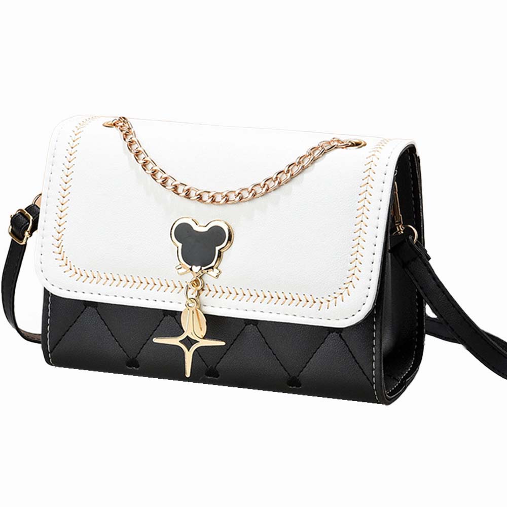 Dollcini Geantă Crossbody de damă din piele ecologică rezistentă la apă – cu compartiment antifurt