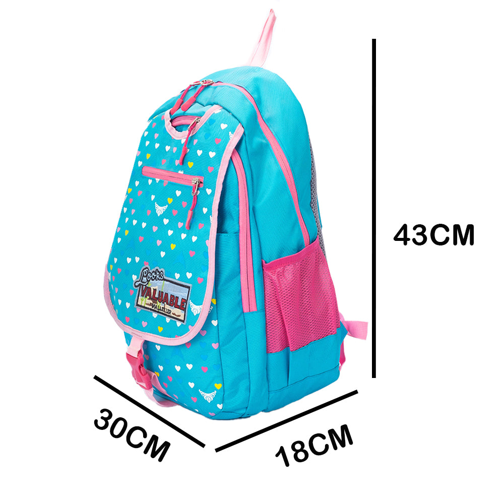 Rucsac Dollcini impermeabil la modă pentru studenți – Ghiozdan școlar ergonomic, spațios și elegant, Vivid