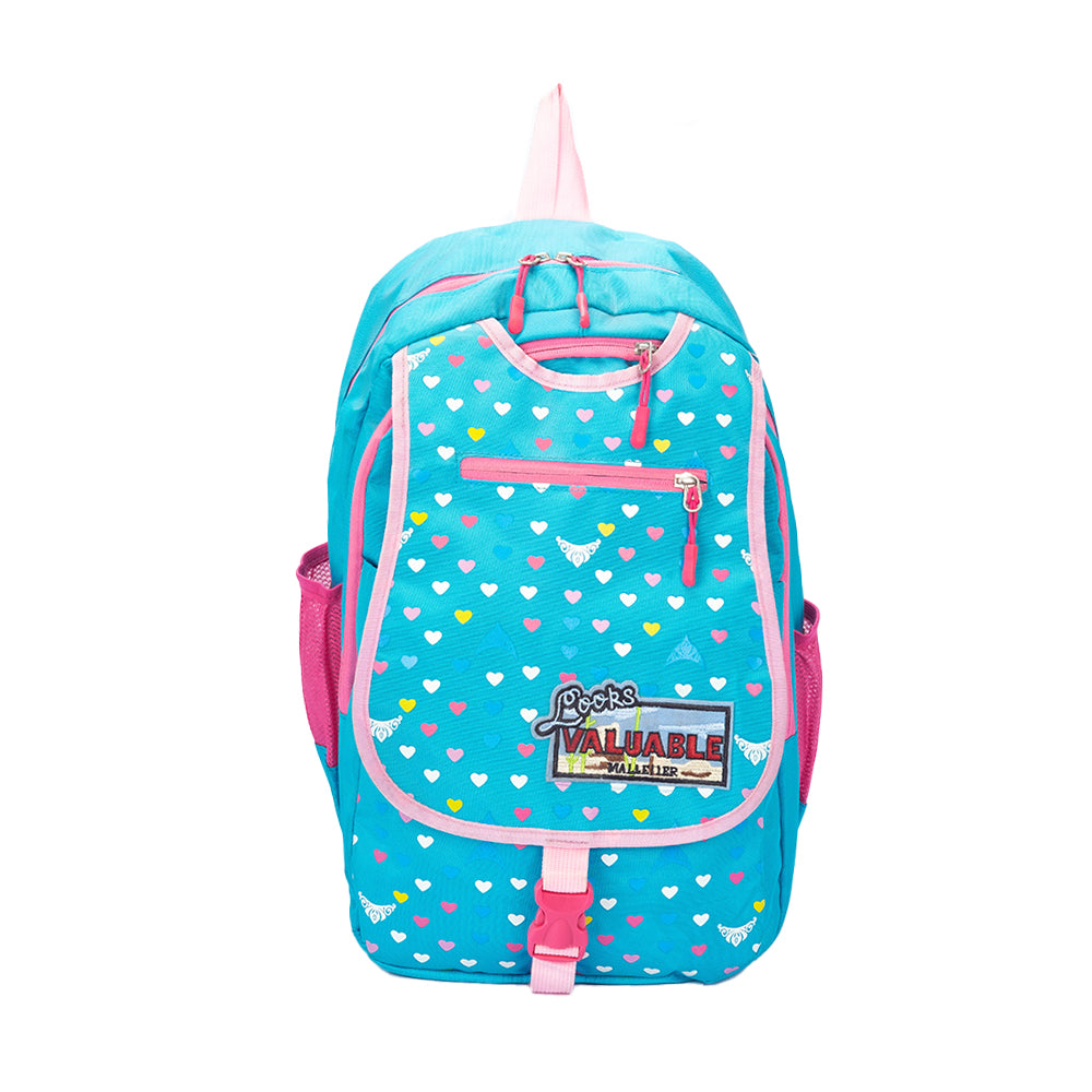 Rucsac Dollcini impermeabil la modă pentru studenți – Ghiozdan școlar ergonomic, spațios și elegant, Vivid