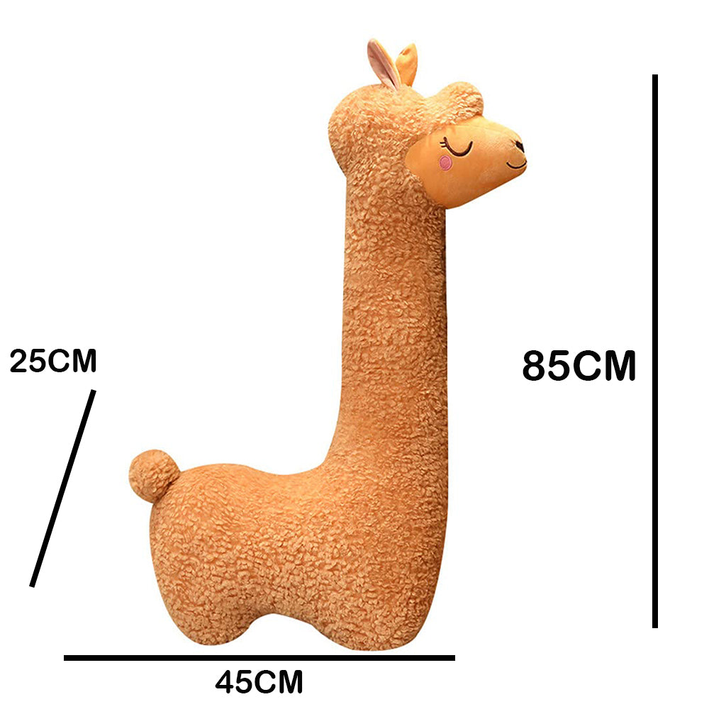 Dollcini Pluș Alpaca Moale – Figurina de Animal de Îmbrățișat