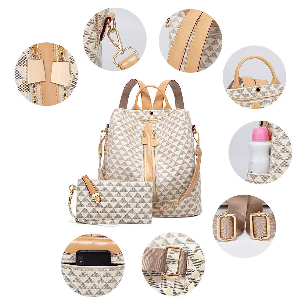 Dollcini Rucsac Elegant pentru Femei – Piele Ecologică Stilată, Pentru Uz Zilnic