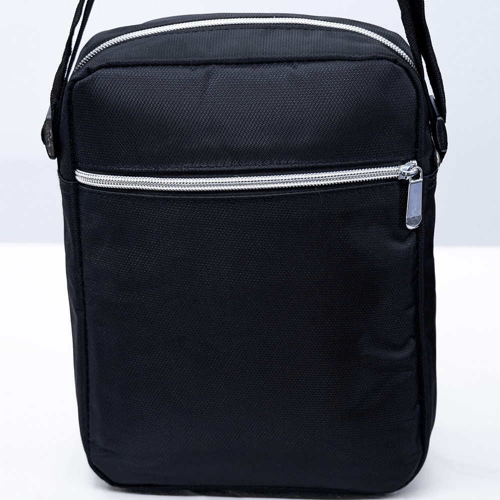 Dollcini Geantă Clasică de Umăr pentru Bărbați – Elegantă în Culoarea Neagră