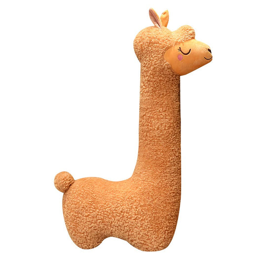 Dollcini Pluș Alpaca Moale – Figurina de Animal de Îmbrățișat