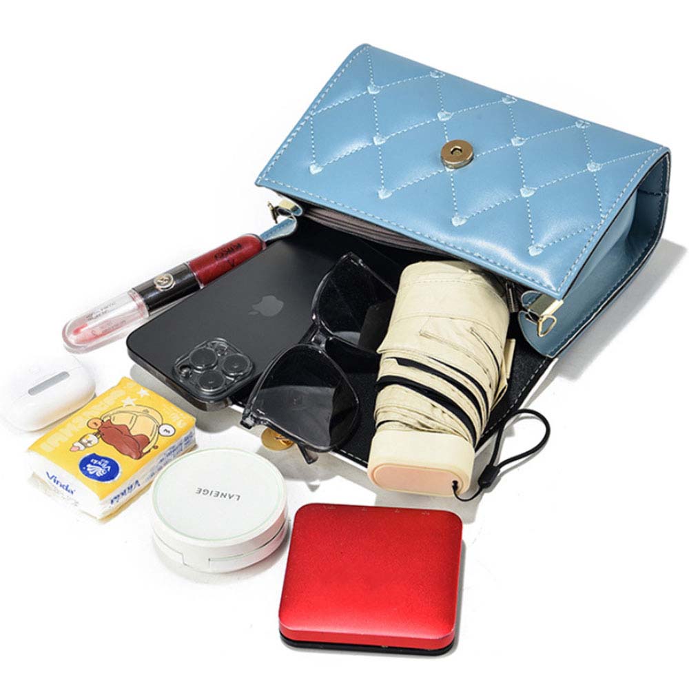 Dollcini Geantă Crossbody de damă din piele ecologică rezistentă la apă – cu compartiment antifurt