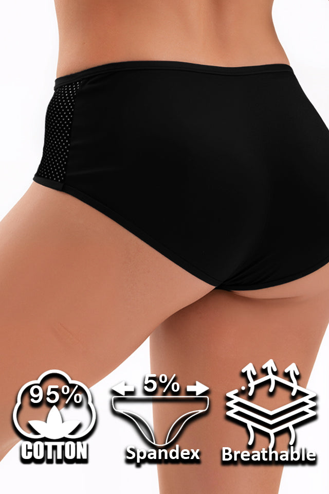Dollcini, chiloți damă cu talie înaltă, 95% bumbac + spandex - multicolor, pachet de 6 bucăți, 69542