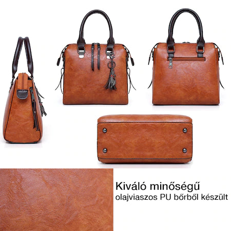 Dollcini, Genți de damă rucsac cruce geantă de umăr de damă geantă din piele PU impermeabilă geantă elegantă, trei culori