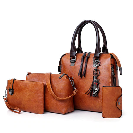 Dollcini, Genți de damă rucsac cruce geantă de umăr de damă geantă din piele PU impermeabilă geantă elegantă, trei culori
