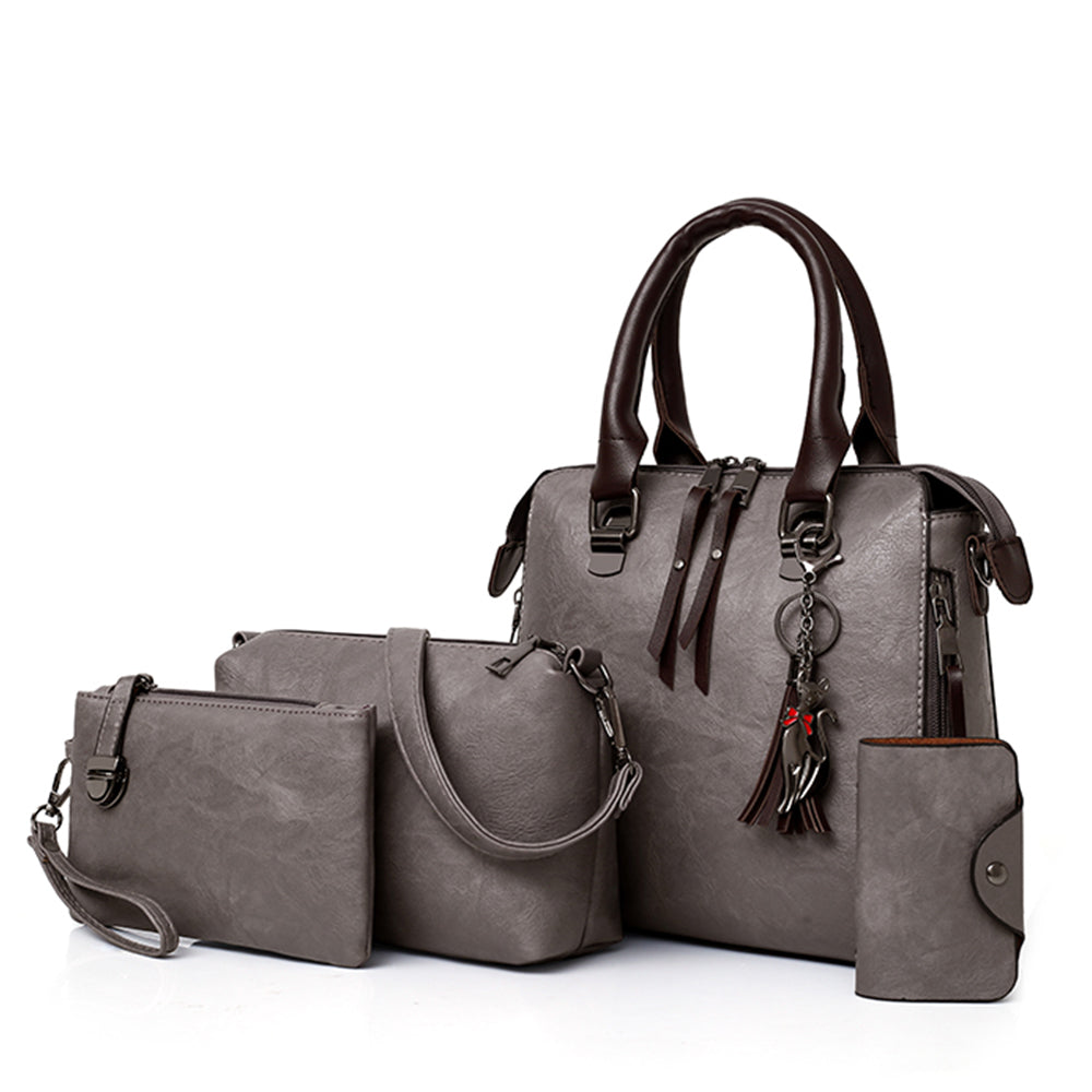 Dollcini, Genți de damă rucsac cruce geantă de umăr de damă geantă din piele PU impermeabilă geantă elegantă, trei culori