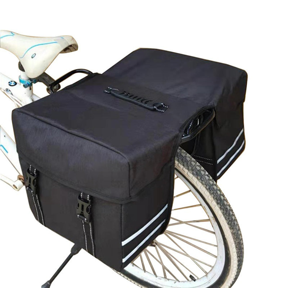 Dollcini Geantă Dublă pentru Bicicletă – Rezistentă la Apă, 25L, Reflectorizantă