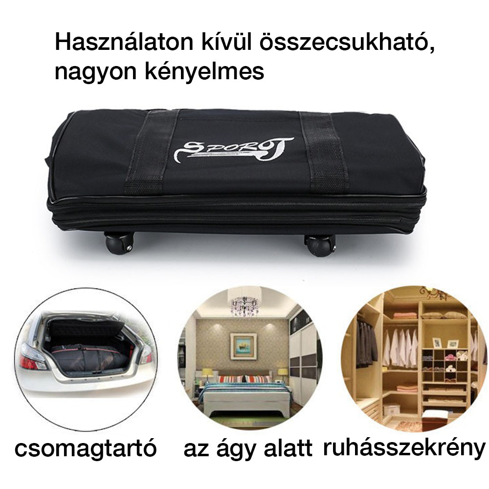 Dollcini, geantă de călătorie extra mare, pliabilă, practică și spațioasă, ușor de tras și de mutat
