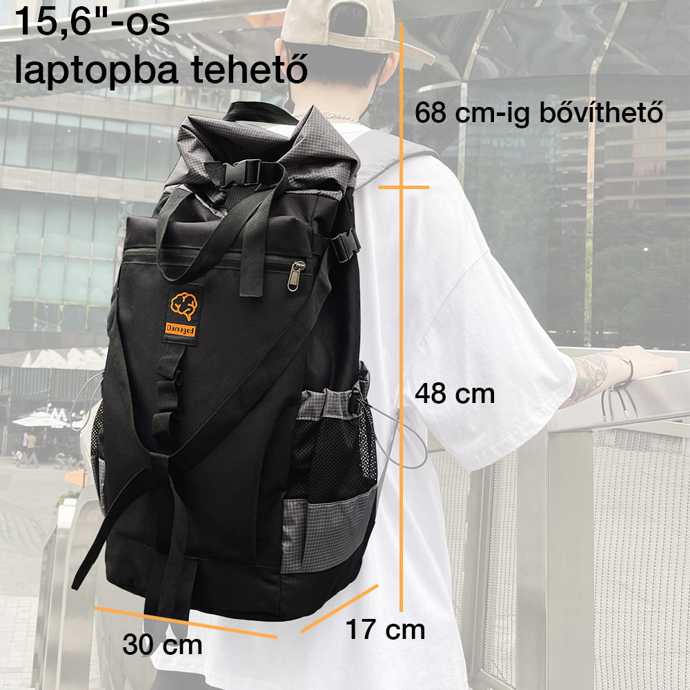 Dollcini Rucsac Laptop Unisex pentru Laptop de 15.6” – Rucsac de Călătorie Ergonomic și Rezistent la Apă