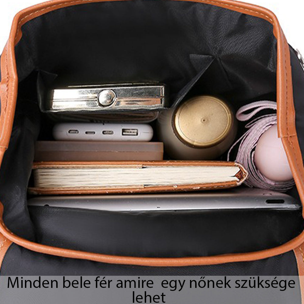 Dollcini, rucsac elegant pentru femei, rucsac la modă pentru campus, impermeabil și durabil, ușor și simplu