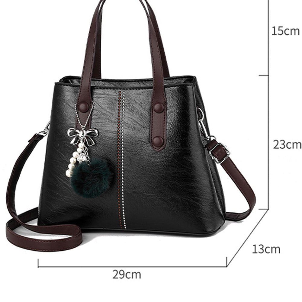 Dollcini Set Geantă de Muncă pentru Femei – Geantă de Mână din Piele Ecologică cu Portofel