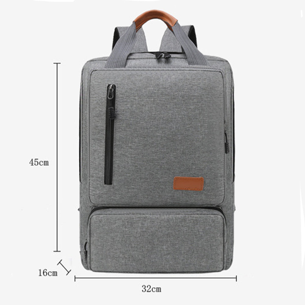 Dollcini, rucsac pentru laptop 3 buc, impermeabil, rezistent la zgârieturi, școală, călătorie, muncă