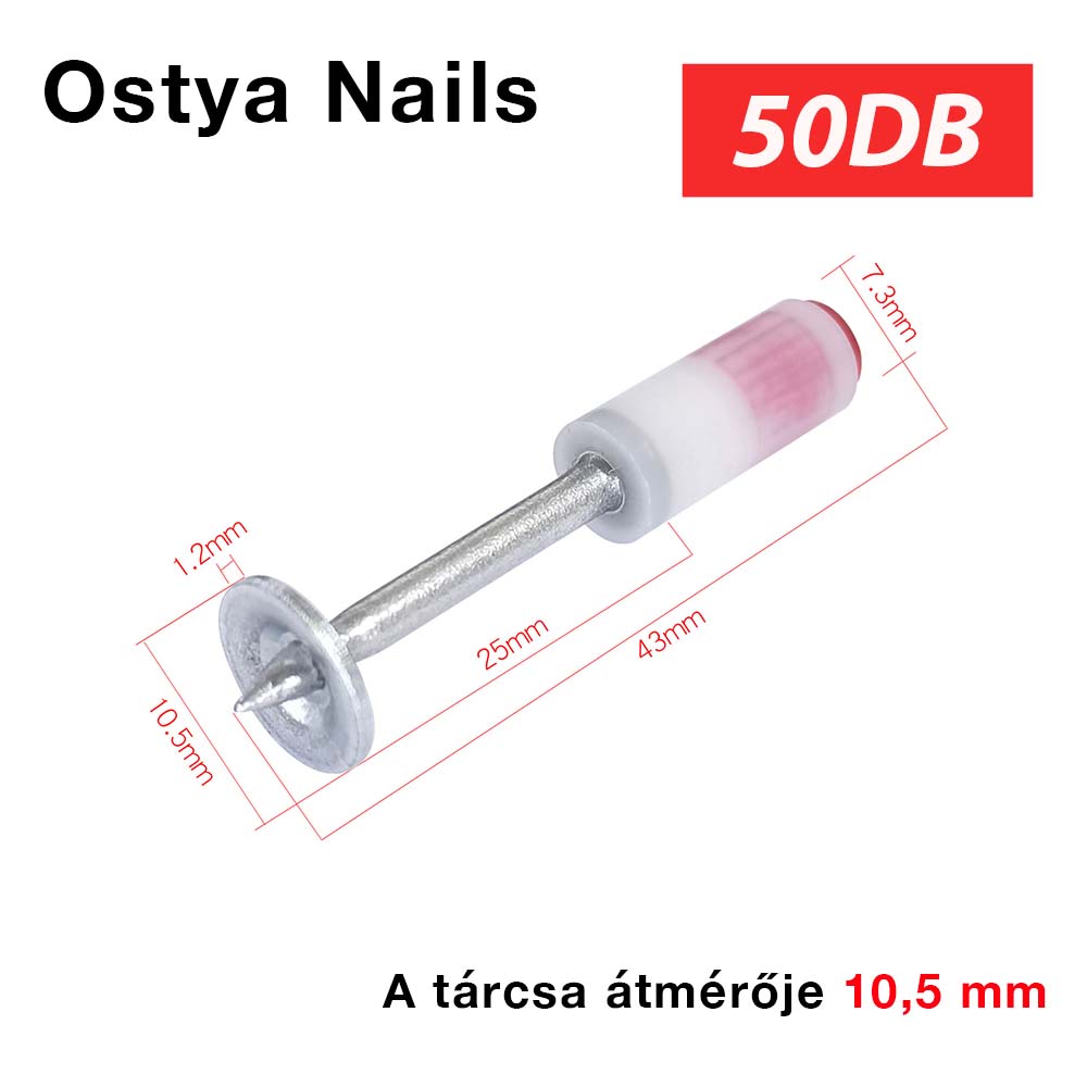 NailGun Pistol manual pentru cuie, 25 mm lungime cui, 16 mm diametru, pentru lemn, pardoseli, fațade, îmbinări pentru acoperiș