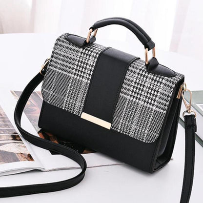 Geantă elegantă de damă Dollcini din piele PU - cu curea reglabilă, închidere magnetică, geantă crossbody compactă și spațioasă, culori multiple