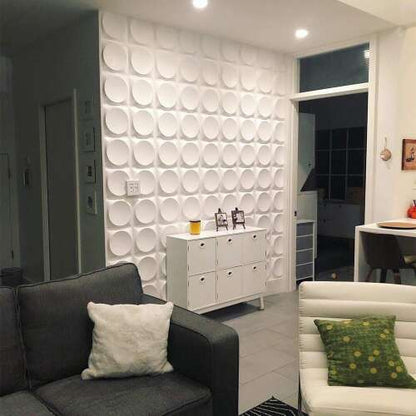 Dollcini Otthon 3D PVC Panou de Perete – Decorațiune Modernă cu Model Geometric
