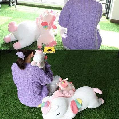 Dollcini DreamPets Jucărie de pluș moale – Rață, Capibara și Figurina Unicornului