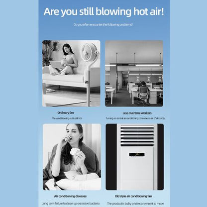 Dollcini Ventilator Portabil pentru Gât – Răcire Silențioasă și Puternică, USB