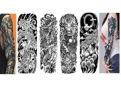 Dollcini Home Temporary Tattoo Stickers – Fashionable Body Decoration