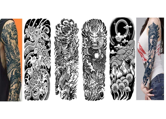 Dollcini Acasă Tatuaje Temporare Autocolante – Decorațiuni Corporale la Modă