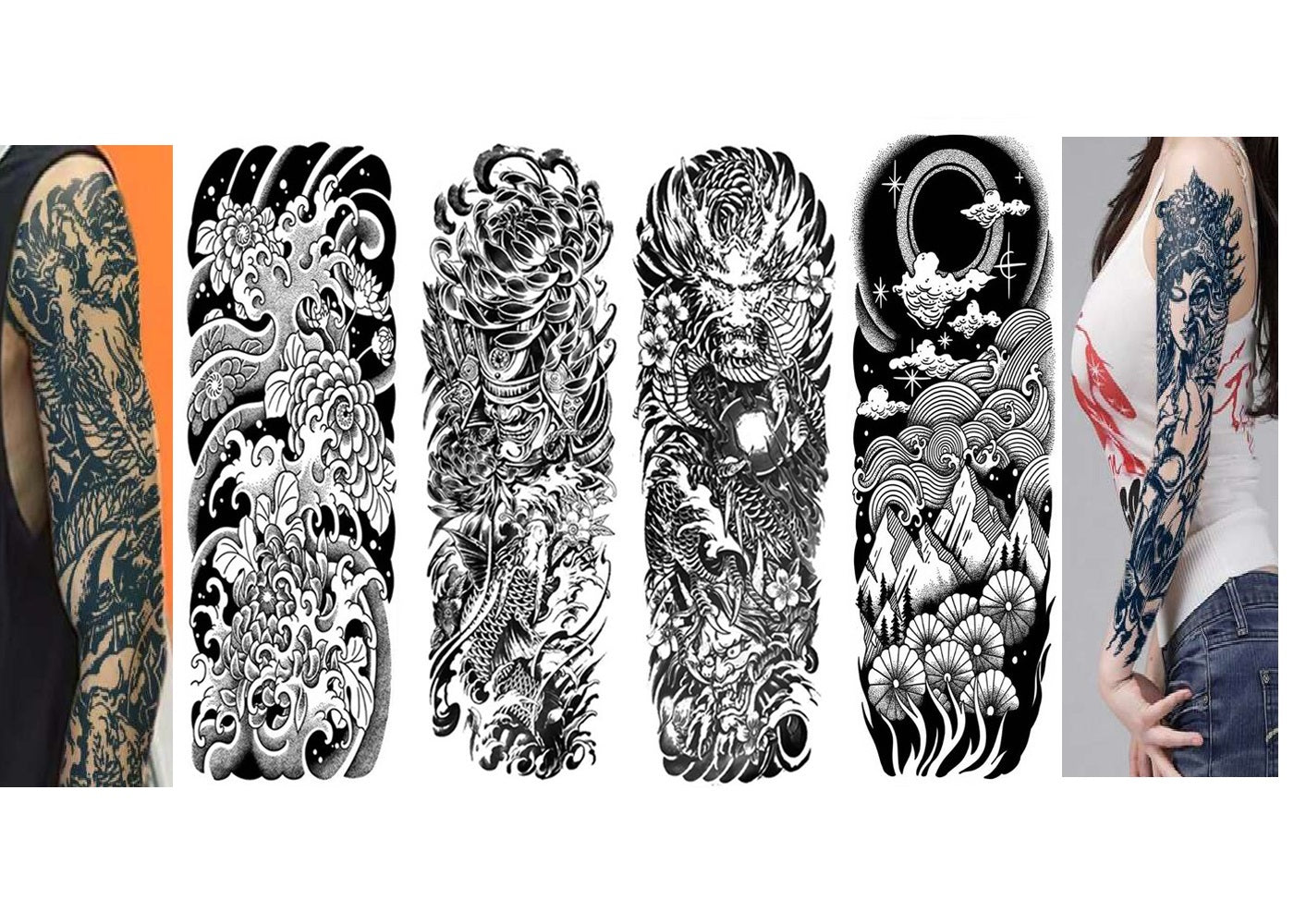 Dollcini Home Temporary Tattoo Stickers – Fashionable Body Decoration