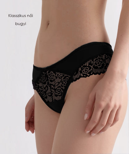 Dollcini, Chiloți clasici pentru femei, Chiloți brazilieni pentru femei, Chiloți dantela pentru femei – 95% bumbac + spandex, multicolor, pachet de 6 bucăți