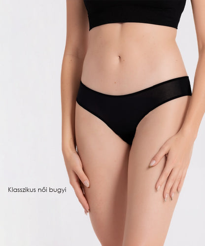 Dollcini, Chiloți clasici pentru femei, chiloți brazilieni pentru femei, 95% bumbac + spandex - multicolor, pachet de 6 bucăți