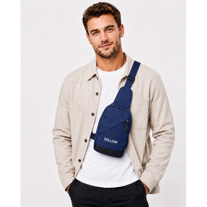 Dollcini Men's Waterproof Shoulder Bag – Chest Bag for Travel