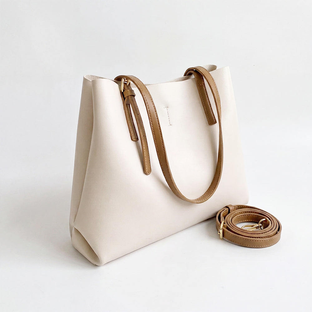 Dollcini Large Women's Shoulder Bag – Premium Faux Leather Bag