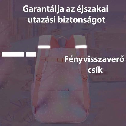 Dollcini, rucsac elegant pentru fete, rucsac drăguț pentru școală, elegant, practic și confortabil