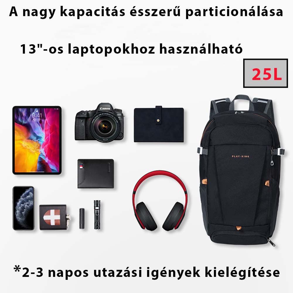 Dollcini Rucsac Laptop Unisex pentru Laptop de 13” – Rucsac de Călătorie Impermeabil, Disponibil în Mai Multe Culori