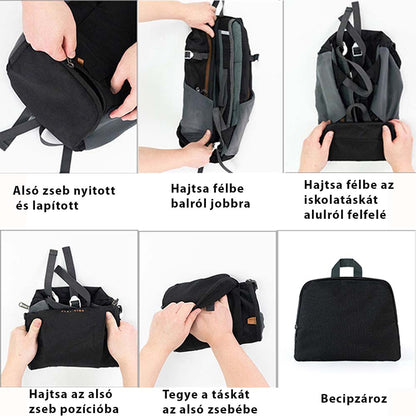 Dollcini Rucsac Laptop Unisex pentru Laptop de 13” – Rucsac de Călătorie Impermeabil, Disponibil în Mai Multe Culori