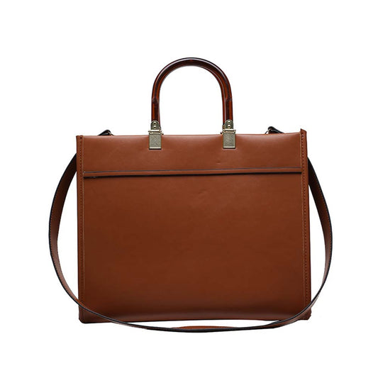 Dollcini, geantă de mână la modă pentru femei, piele ecologică, geantă elegantă crossbody, rezistentă la uzură și impermeabilă, aspect clasic