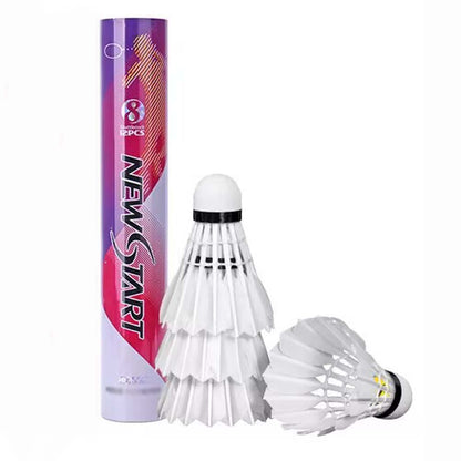 Seturi de badminton premium și standard – pachet de 12, cutie violet sau roșie pentru o experiență de joc excelentă