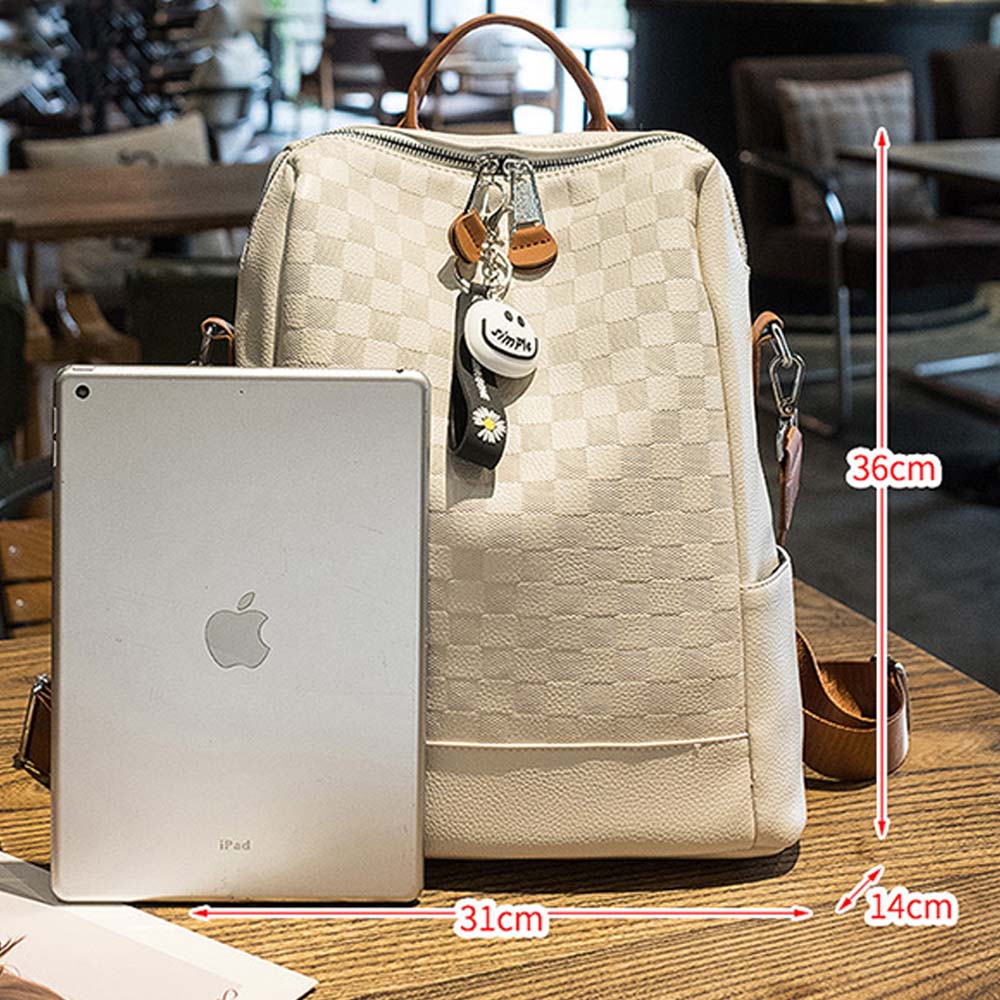 Rucsac de damă Dollcini - piele ecologică impermeabilă, elegant, practic și confortabil pentru uz zilnic