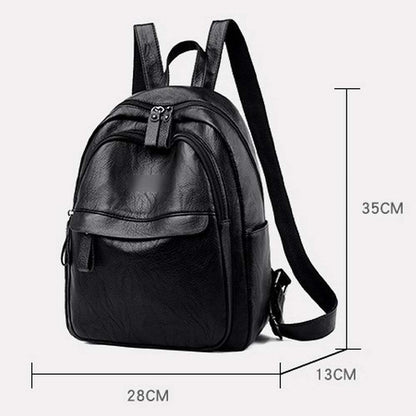 Dollcini Rucsac pentru femei – Piele ecologică impermeabilă și durabilă, pentru călătorii și la serviciu