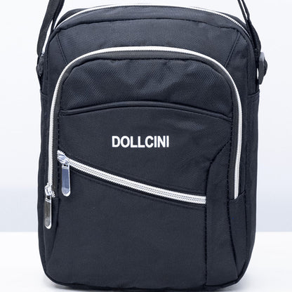 Dollcini geantă de umăr pentru bărbați – cu mai multe buzunare, compactă, crossbody, pentru călătorii și la serviciu