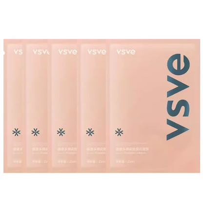 Set intensiv de fermitate și antirid VSVE cu colagen – Mască facială hidratantă și lifting și cremă de gât cu peptide pentru o piele tânără și elastică