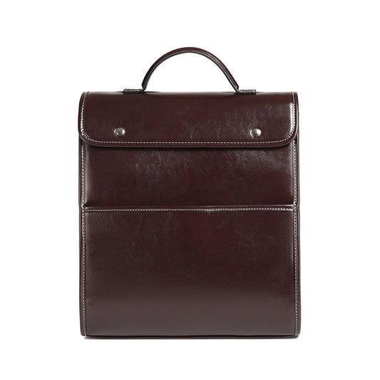 Rucsac de damă Dollcini din piele naturală - stil retro elegant, cu compartiment pentru laptop, pentru business și utilizare zilnică, în mai multe culori